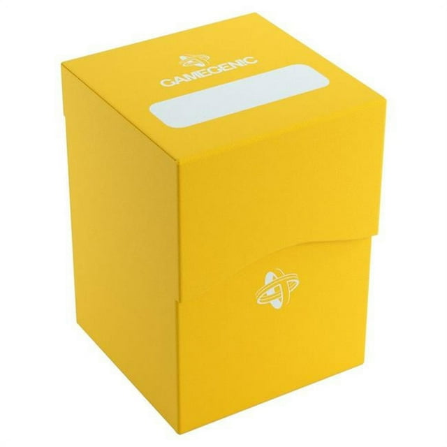 Game Genic GG2539 Boîte de Rangement pour Deck 100 Plus, Jaune