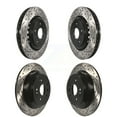thumbnail image 1 of DS-One Front Rear Coated Drilled Slotted Disc Brake Rotors Kit for Car 2014-2016 Acura MDX KD-100348, 1 of 11