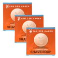 thumbnail image 1 of Jabón de afeitar Van Der Hagen para hombre de lujo sin fragancia x3, 1 of 5