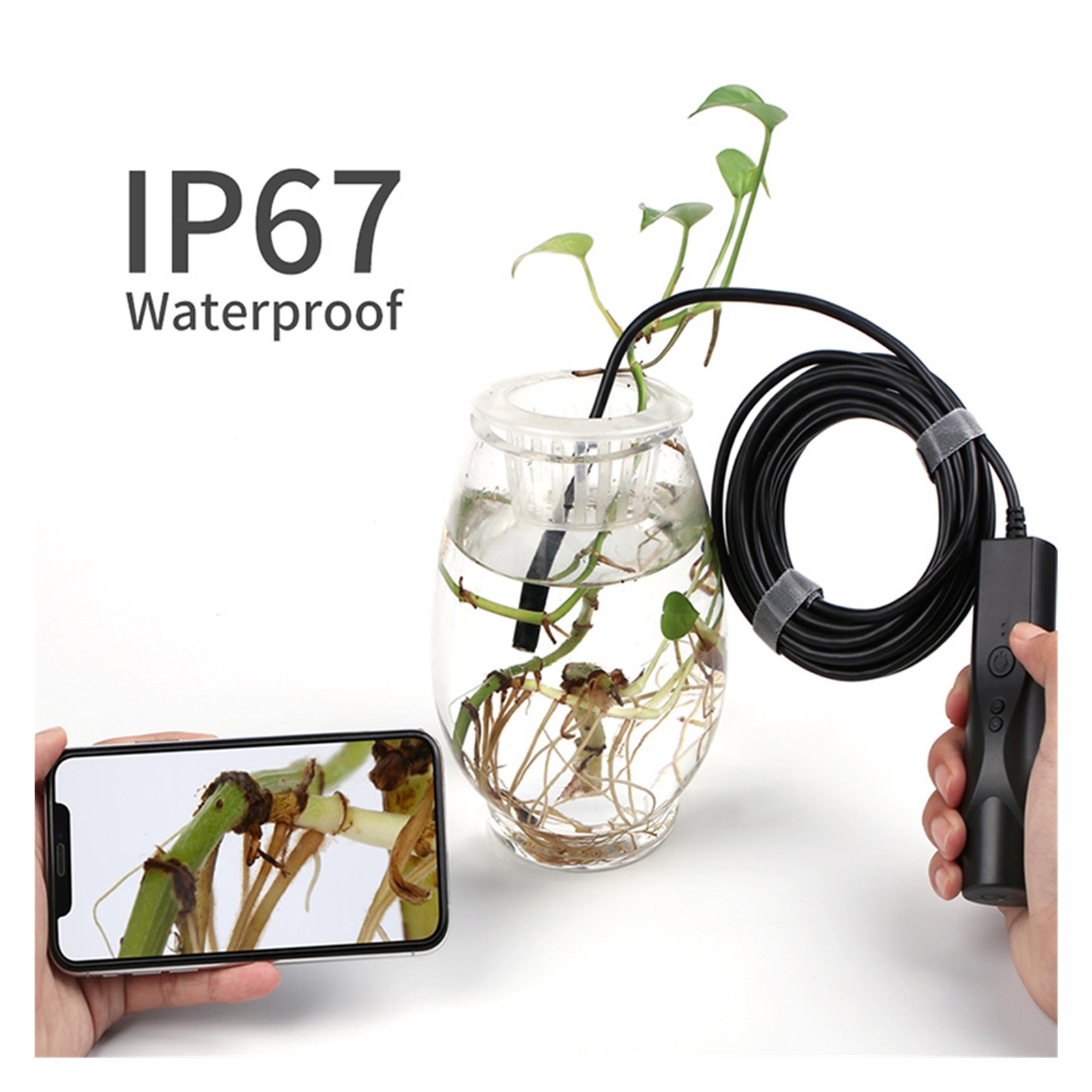 8mm Wifi Endoscope Camera IP67 Waterproof WiFi Borescope 1080P HD Single& Dual Inspection Camera , User-Friendly Borescopes