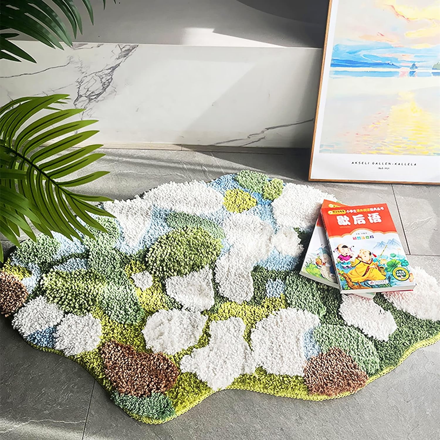 3d Tufted Moss Rug Tropical Kids play mat,moss rug,bath mat cute bathr –  THRILRUG