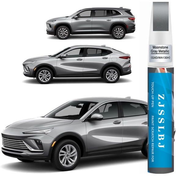 Moonstone Gray Metallic(GXD/WA130H) Touch up Paint for Buick, Quick & Easy Fix for Car Scratches