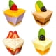 thumbnail image 1 of 100 Piezas Mini Tazas de Postre, Tazas de Postre Trapezoidales de Plástico de 60 Ml Taza de Aperitivo Perfecta Transparente Tazón de Servir Reutilizable para Fiesta de Postre de Pudín de Mousse (5 x 4, 1 of 5