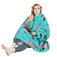 thumbnail image 2 of Solaris Oversize Sherpa Christmas Wearable Blanket Hoodie Sweatshirt, Unisex Adults', 2 of 7