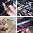 thumbnail image 4 of 280 Piezas Terminales Eléctricos, Terminales Eléctricos para Coche, Conector Eléctrico, Terminales Planos y Terminales de Horquilla, Surtido de Conectores de Engarzado Aislados, 4 of 5