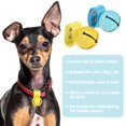 thumbnail image 4 of SCENEREAL Grande Cloche pour Collier de Chien, 2 Cloches pour Collier, Sonnette Anti-Vol Extra Forte pour Entraînement, Randonnée, Marche, Chasse, Traqueur pour Animaux, Sauvez Oiseaux et Faune, 4 of 6