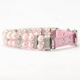 thumbnail image 5 of Pearl Dog Collar, Dog Collar Girl Puppy Collars Crystal Fancy Bling Pearl Cat Collar Rhinestone Luxury Beaded Necklace Diamond Pet Jewelry for XXS XS Small Medium Female Dogs 1Pack, 5 of 6