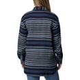 thumbnail image 2 of Columbia Women's Calico Basin Shirt Jacket, Dark Nocturnal Stripe, X-Large, 2 of 8