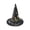 Q, variant on Kojanyu Halloween Flower Quilted Art Hat, Embroidered Polyester Witch Hat 16.9x11.8in for Costume and Holiday Decoration.