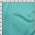 thumbnail image 3 of oneOone Cotton Poplin Fabric Dot & Flower Floral Print Fabric by The Yard 56 Inch Wide, 3 of 4