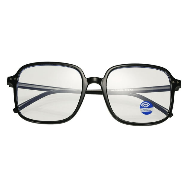 Gafas ópticas unisex Gafas anti-luz azul Monturas cuadradas ultraligeras