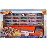 Hot Wheels City Mega Hauler Playset [Includes 20 Cars!]