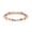 Rose Gold, variant on AFFY Milgrain Eternity Wedding Band Rings for Women, Round Cut Lab Created Moissanite Engagement Ring in 14K Yellow Gold Plated 925 Sterling Silver Size-4.5