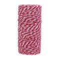 thumbnail image 1 of Cuadros Decorativos 1 rollo de 100 metros hilo de algodón de 2 capas cuerda artesanal hecha a mano para tejer DIY (rosa) Wdftyju embutido en tela, 1 of 6