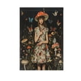 thumbnail image 3 of Wobogo Lass Surrounded by Butterflies Garden Flag 28×40 Inch Double Sided For Outdoor Yard Decoration, 3 of 6