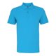thumbnail image 1 of Asquith & Fox - Polo liso de manga corta Hombre/Caballero (Turquesa), 1 of 1