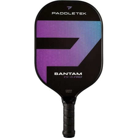 UPC: 0850008702297 | Paddletek Bantam TS-5 Pro Pickleball Paddle Standard Weight Standard Grip Purple