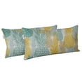 thumbnail image 2 of VargottamIndoor/OutdoorPolyester FabricLumbarPillowCover,All-Weather Waterproof Rectangular Cushion Case for Patio Furniture,12" x 20"Set of 2 -Pineapple-25, 2 of 6