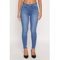 thumbnail image 3 of Women's WAX Frayed Detail Skinny Jeans, 3 of 4