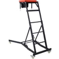 thumbnail image 3 of Olurrisa 330 lb Capacity Adjustable Automotive Creeper - 42"-66" Height Range with Locking Casters & Tool Pouch - Black, 3 of 9