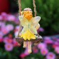 thumbnail image 6 of Clearance! Home Decor Resin Flower Fairy Swing Statue Outdoor Garden Tree Hanging Sculpture For Patio And Cute And Fairy Figure For Garden Decoration, 6 of 9