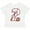 AA-White, variant on Baseball Second Birthday Two Years Old Boys or Girls Toddler T-Shirt