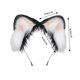 thumbnail image 3 of Lovely Cat Ear Shape Hair Hoop Cosplay Anime Character Hairband Versatile Mardi Gras Cosplay Headband for Teens Woman wolf dog hair, 3 of 4