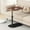 Walnut, variant on C Shaped Side Table Adjustable Height, 360°Swivel C Shaped End Table, Couch Side Tables That Slide Under, Small Coffee C Table End Table for Sofa/Bed/Bathtub, Rotating Elevate Tabletop (black)