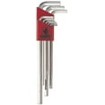 thumbnail image 2 of Bondhus 17199 Set of 9 Hex L-wrenches w/BriteGuard,Extra Long,sizes 1.5-10mm, 2 of 3