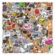 thumbnail image 5 of Lindas Pegatinas De Animales, Pegatinas Impermeables De Pvc, Pegatinas Para Botellas De Agua, 100 Uds., Pegatinas De Animales Bonitos, Pegatinas Impermeables De PVC Para Botellas Anggrek Otros, 5 of 8