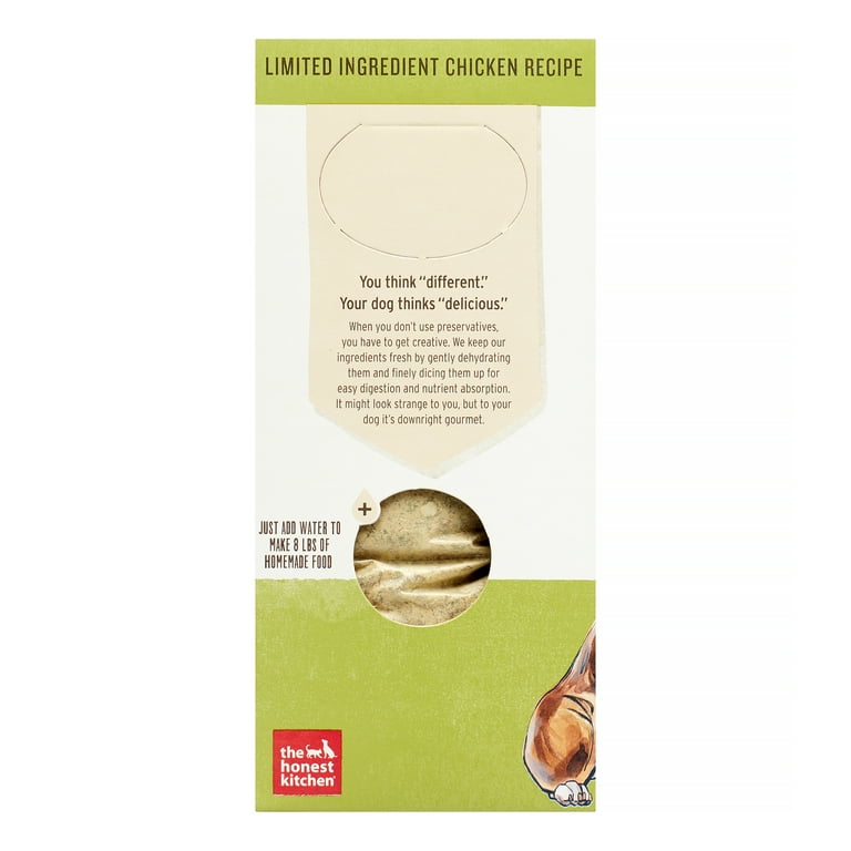 The Honest Kitchen Dog Food Limited Ingredient Chicken Recipe