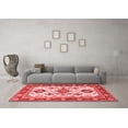 thumbnail image 3 of Ahgly Company Indoor Square Persian Red Traditional Area Rugs, 7' Square, 3 of 4