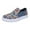 Black, variant on Ethnic Boho Canvas Walking Flats Shoes for Women Beach Casual Slip on Loafers Platform Fashion Sneakers