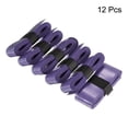 thumbnail image 2 of Unique Bargains 43.3' Absorb Sweat Non-Slip PU Tennis Racket Overgrip Tape Wraps Purple 12 Pack, 2 of 6