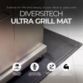 thumbnail image 2 of Diversitech Outdoor Gas Grill BBQ and Patio Fire Pit Mat, 48 x 30 Inches, Black, 2 of 11