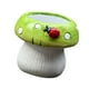 thumbnail image 3 of 2 macetas de cerámica con forma de hongo, decorativas, para bonsái, modernas, para plantas. verde, 3 of 9