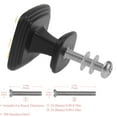 thumbnail image 3 of 4 Pcs Square Cabinet Handle Drawer Pulls Pineapple Knobs with Screws Furniture Office Cabinet Knob Decoration, 3 of 7