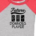 thumbnail image 4 of Inktastic Future Dominoes Player Game Boys or Girls Baby Bodysuit, 4 of 5