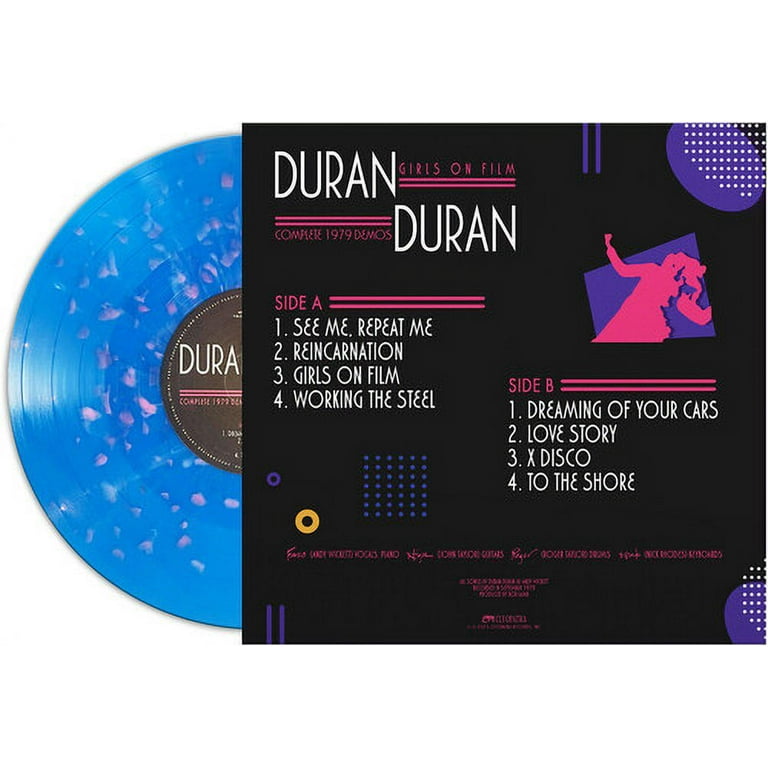 Duran Duran Girls On Film Complete 1979 Demos BLUE W PINK