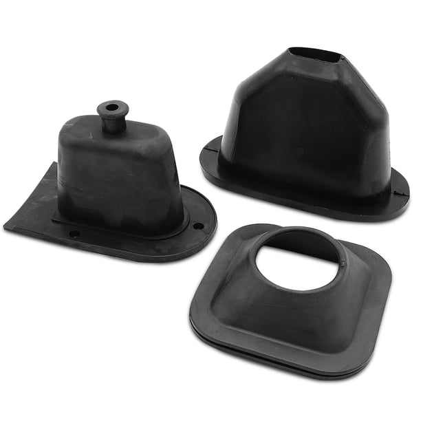 Sidaley Juego de 3 piezas de polainas de palanca de freno de mano para palanca de cambios de coche, cubiertas antipolvo, protectores de engranajes de Vehículos, repuestos y accesorios Mis Sidaley VI001624-00