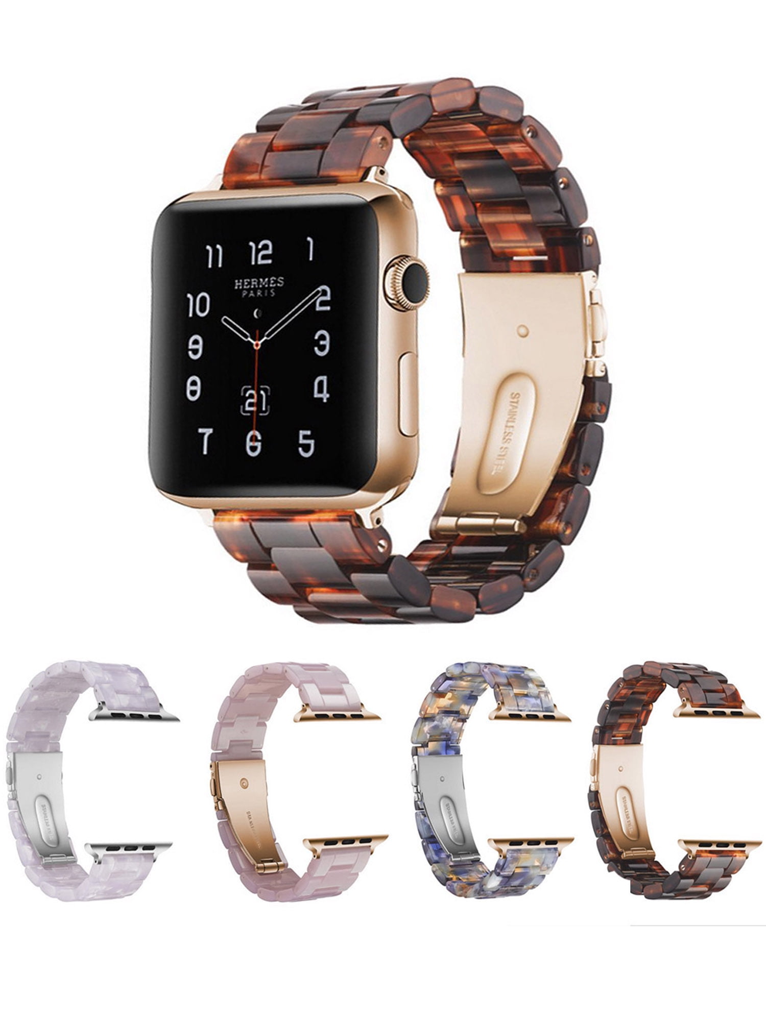 tortoise apple watch band