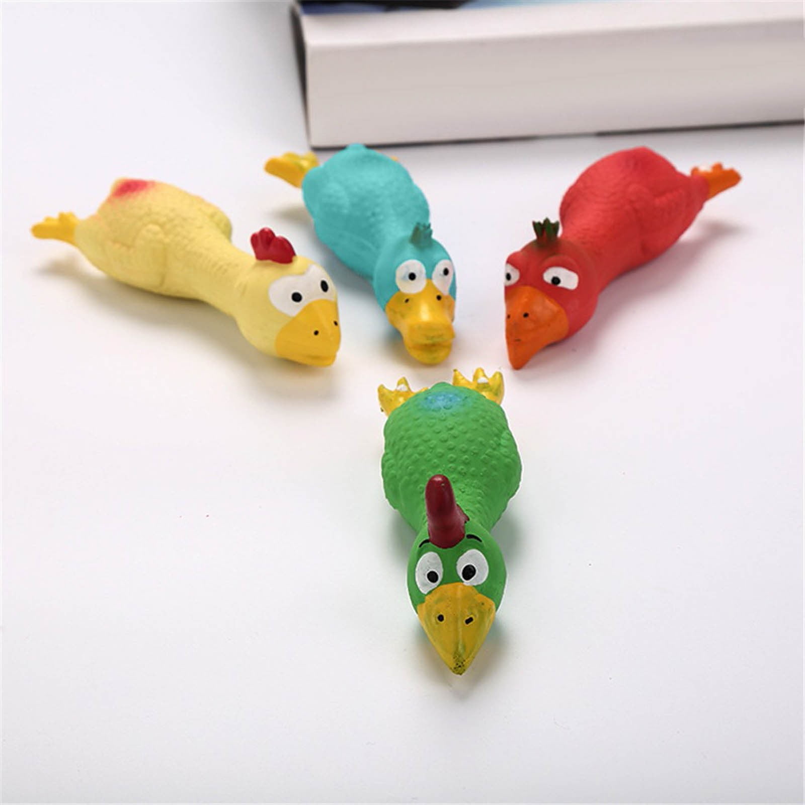 Sentmoon Dog Toy Interactive Dog Toys Interactive Dog Toy Pet Dog Puppy Chews Toy Natural Chicken Squeaky Sound Play Toys