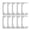 10pcs, variant on Wall Plate Spacers for Outlets, 10Pcs Stackable Outlet Spacers Metal Wall Plate Spacers for Outlets, Outlet Wall Plate Leveling Shims, Electrical Box Leveling Spacers for Recessed Boxes