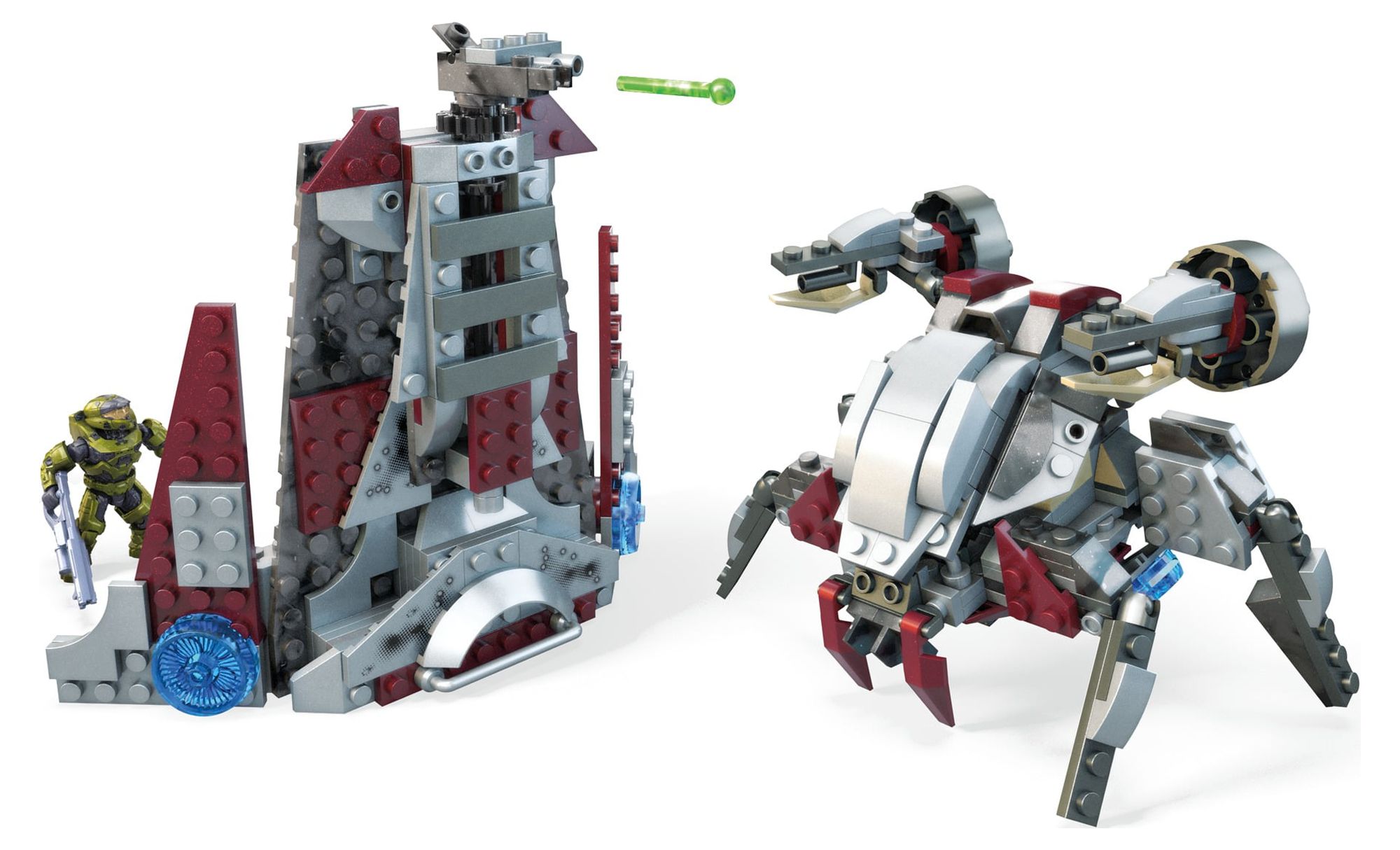 MEGA Halo Skift Intercept Building Kit with Spartan MK VII Action Figure (452 Pieces) - image 3 of 7