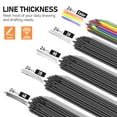 Four Candies 3PCS 2MM Mechanical Pencils Artist Lead Pencils Metal Lead ...