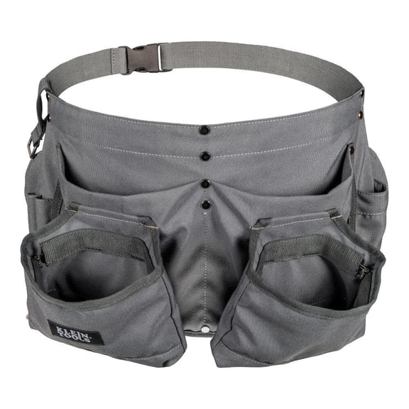Klein Tools 8-Pocket Tool Apron, Gray