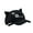 Black, variant on 3D Cats Ear Baseball Hat For Girl Women Adjustable Theme Sunproof Snapbacks Hat for Outdoor Activity Everyday Wear