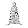 thumbnail image 7 of Honeii Camping Caravan 2 Print Poncho Cape, Cloak Coat, Snuggly Hooded Wearable Blanket, Hooded Cape For Teenagers,Halloween Costumes-Small, 7 of 7