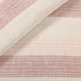 thumbnail image 3 of Levtex Home Sand Stripes BlushTwin Duvet Cover Set (68x88in) with 1 Pillowcase (26x20in) - Woven Jacquard Stripe - Pink, Dusty Rose, Cream, White - Cotton Twin Size Duvet Cover Set - Soft, Pre-Washed, 3 of 4