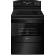 Amana AER6603SFB 4.8 Cu. Ft. Black Freestanding Electric Range